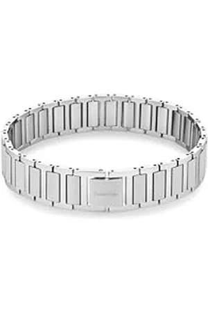 Calvin Klein Calvin Kein Klein Gliederarmband für Herren Kollektion STRUCTURED LINKS aus Edelstahl - Erhältlich aus Grün oder Silber
