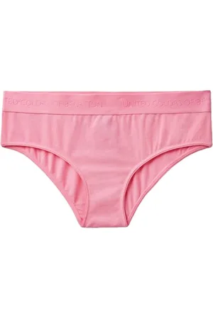 Benetton Damen Slip 3OP81S00T Funktionsunterwäsche, , M
