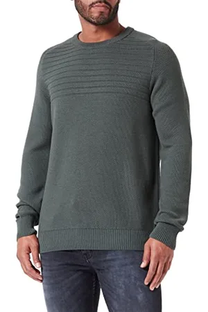Bugatti Herren Pullover mit Rundhals-Ausschnitt in Regular Fit