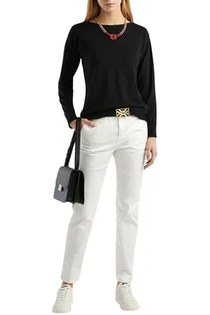 Benetton Damen SC Bootstrikot M/L 103cd102l Pullover, , M