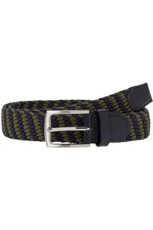 Brax Herren Haka TWIN COLOUR Gürtel, GREEN, 110