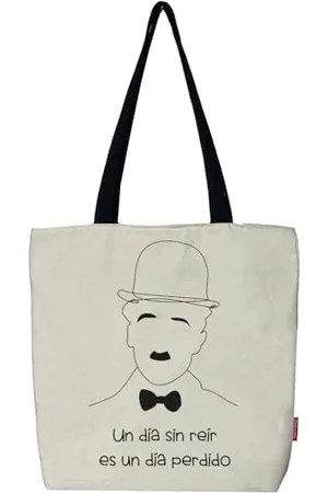 Hello-Bags . Einkaufstasche mit Reißverschluss, Futter und Innentasche. Außen: 100% Baumwolle. Inklusive schönem Kraft-Umschlag. Modell: Uni. Farbe: Ecru/Schwarz. Maße: 37 x 38 cm., , L