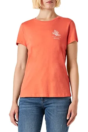 Mustang Damen Style Alexia C Print T-Shirt, , M