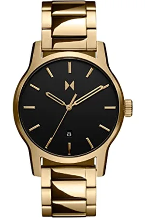 MVMT Analog Quarzuhr für Herren Kollektion Classic II mit Edelstahl- oder Lederarmband