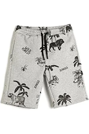 Koton Boyss Drawstring Pockets Cotton Shorts, , 5-6 Jahre EU