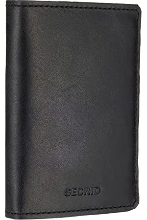 Secrid Unisex Slimwallet Reisezubehör-Kartenhalter im Umschlagformat, Black