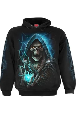 Spiral Dead Metal Männer Kapuzenpullover M 100% Baumwolle Basics, Rockwear, Totenköpfe
