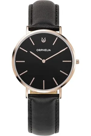ORPHELIA Herren Analog Uhr Violiso mit Leder Armband
