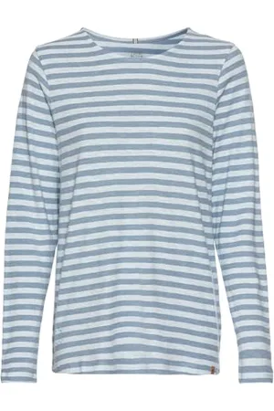Camel Active Damen Streifenshirt aus Organic Cotton Womenswear-XS