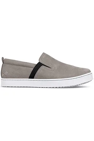 Shoes For Crews MOZO M32573-40/6.5 Floyd Grey Herren rutschfeste Sneakers, Größe 39,5 EU (EU-Größe 6,5)