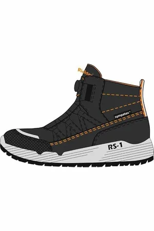 Richter Kinderschuhe Rs-1 Schneestiefel, Black ORANGE, 33 EU