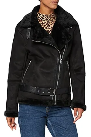 SPARKZ COPENHAGEN Damen Roy Jacket Kunstlederjacke, , XS
