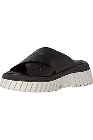 QS by s.Oliver Damen 5-5-27213-20 Schiebe-Sandalen, Black, 40 EU