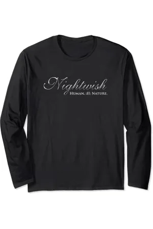 Nightwish Human. :II: Nature. ( Logo + Album-Trackliste) Langarmshirt