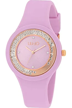 Liu Jo LiuJo Damen Analog Quarz Uhr mit Silikon Armband TLJ1421