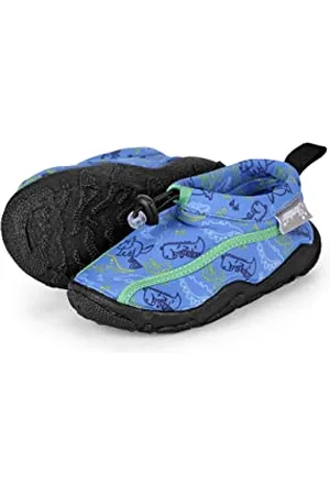 Sterntaler Baby-Jungen Aquaschuh Dino Flacher Slipper, , 20 EU