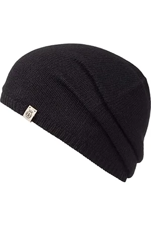 ROECKL Damen Essentials Beanie Winter-Mütze, Black, ONE Size