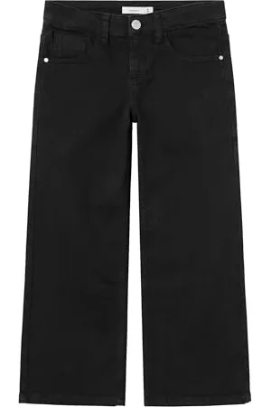NAME IT Mädchen Nkfrose Wide TWI Pant 1115-tp Noos Stoffhose, , 128 EU