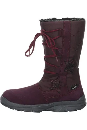 Däumling Mädchen Wally Schneestiefel, Violett (Turino Aubergine 19)