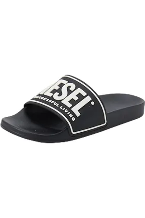 Diesel _MAYEMI SA-MAYEMI CC SANDALS_SANDAL_Schwarz/Weiß_44 EU