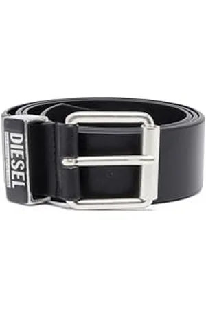Diesel _LOGO B-GLOSSY LOOP 40 BELT_APPAREL_BELT_Schwarz_100
