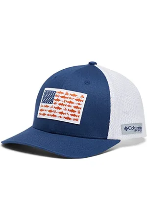 Columbia Unisex PFG Fish Flag Mesh Ball Cap-High Verschluss, , S-M