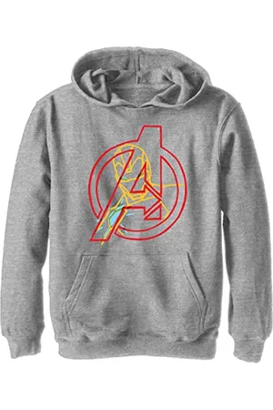 Marvel Unisex Kinder Ironman Avengers Hoodie, , S