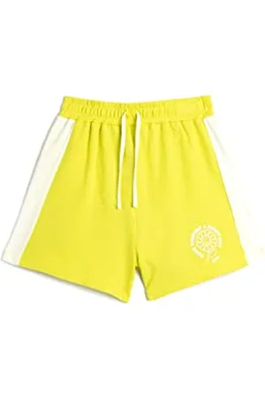Koton Girlss Drawstring Color Contrast Cotton Shorts, , 4-5 Jahre EU