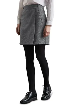 Street one Damen A361590 Rock in Wickel-Optik,Grau, 42
