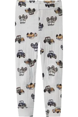 NAME IT Jungen Nmmwang Wool Needle Longjohn Noos Leggings, , 104 EU