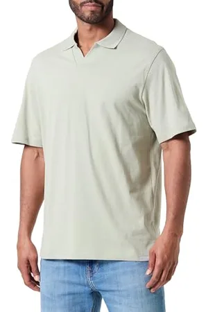 JACK & JONES Herren Jcocollective Label Polo Ss Poloshirt, , L