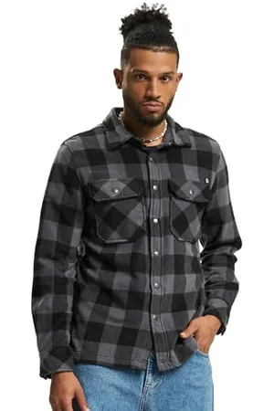 Brandit Jeff Fleece Shirt Long Sleeve, Farbe: , Größe: XXL