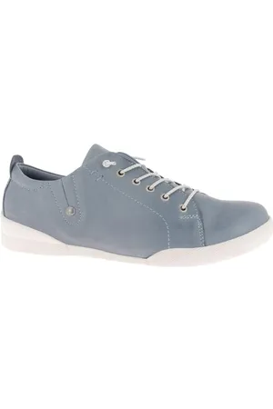 Andrea Conti Damen Sneaker, bleu, 37 EU