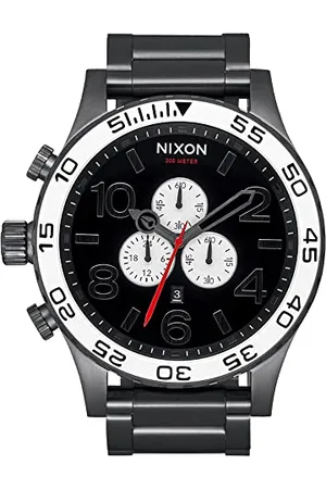 Nixon Herren Analog Quarz Uhr mit Edelstahl Armband A083-5001-00