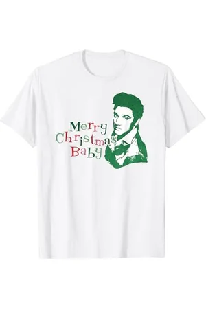 Elvis Presley Offizielles Frohe Weihnachten Baby-Porträt T-Shirt
