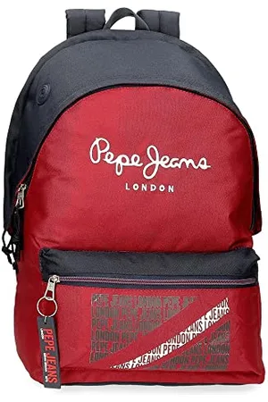 Pepe Jeans Clark Laptop-Rucksack mit zwei Fächern, 15,6 Zoll, , 31 x 44 x 15 cm, Polyester, 23,87 l