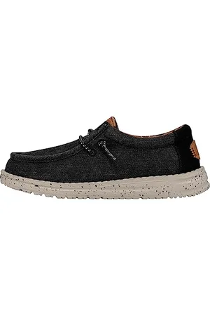 Hey dude Wally Slub Canvas Youth Shoes EU 34