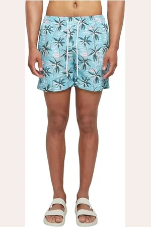 Urban classics Herren Pattern Swim Shorts Badehose, , M