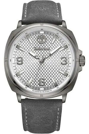 Timberland Herren Analog Quarz Uhr mit Leder Armband TDWGB2201703
