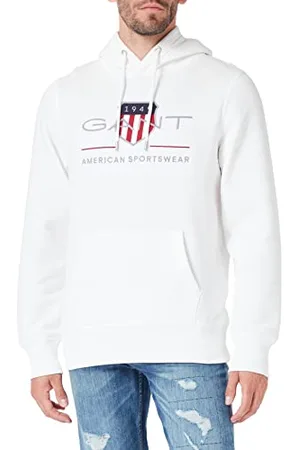 GANT Herren Reg Archive Shield Hoodie Kapuzenpullover, , XL EU