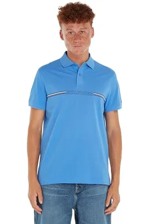 Tommy Hilfiger STRIPE CHEST REG POLO Kurzarm Poloshirts Herren, , XL