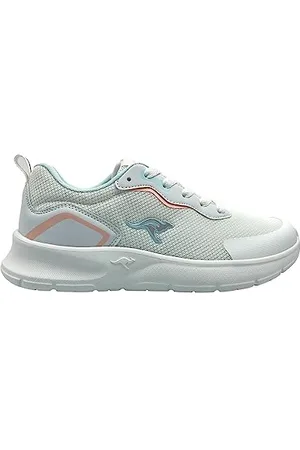 KangaROOS Damen K-NJ Nyla Sneaker, White/Blue Sky, 36 EU