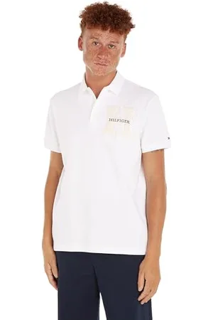 Tommy Hilfiger Boucle H Embro REG Polo Kurzarm Poloshirts Herren, , XXL