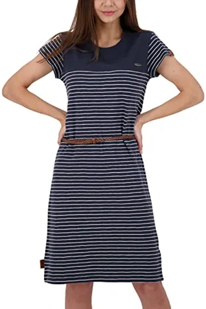 alife kickin ALIFE and Kickin LeonieAK Dress – Damen Jerseykleid Kurz – Bequem & Lässig für Alltag & Freizeit – Leichtes Sommerkleid für warme Tage S
