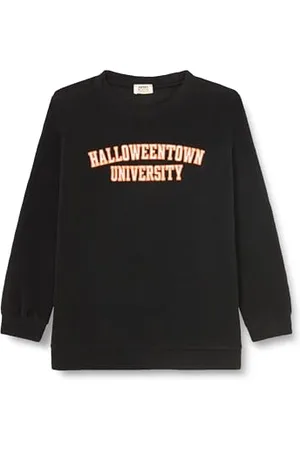 Koton Sweatshirt Halloween Embroidered Long Sleeve Crew Neck Soft Interior