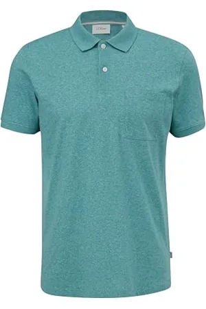 QS by s.Oliver Poloshirt in melierter Optik