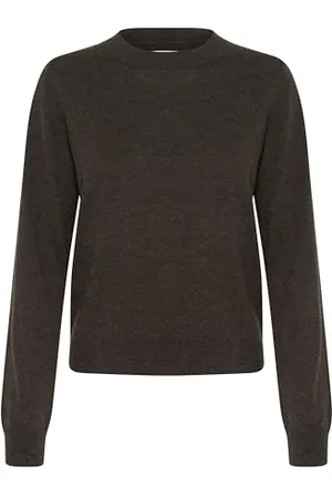 Part Two Damen Jaylynpw Female Relaxed Fit Long Sleeve Pullover, , Large