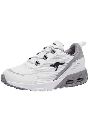 KangaROOS KX-Arg Sneaker, White/Ultimate Grey, 30 EU