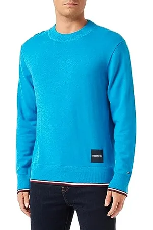 Tommy Hilfiger Herren Pullover Tipped Crew Neck Strickpullover, , L
