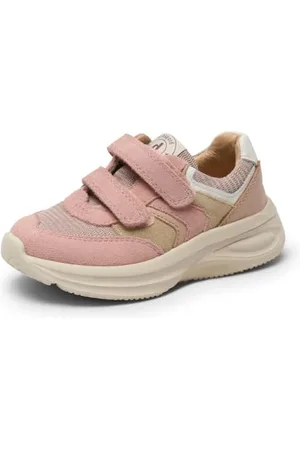 Bisgaard Mädchen Low Sneaker Yuki Rosa Leder-Textil-Mix, Größe:34, Farbauswahl:Rose/pink